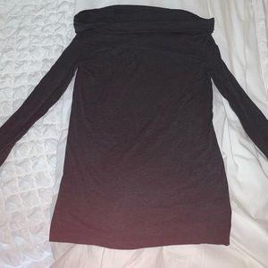 Ralph Lauren off the shoulder long sleeve shirt